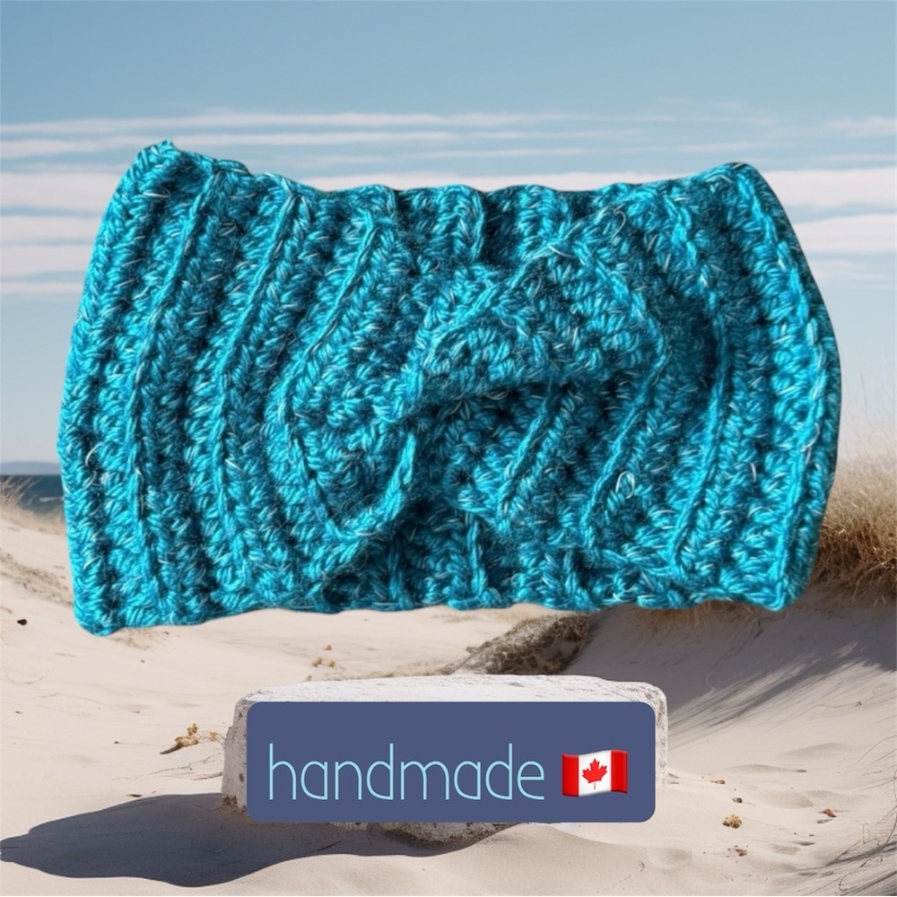 2 for $30 🆕Teal Crochet Headband